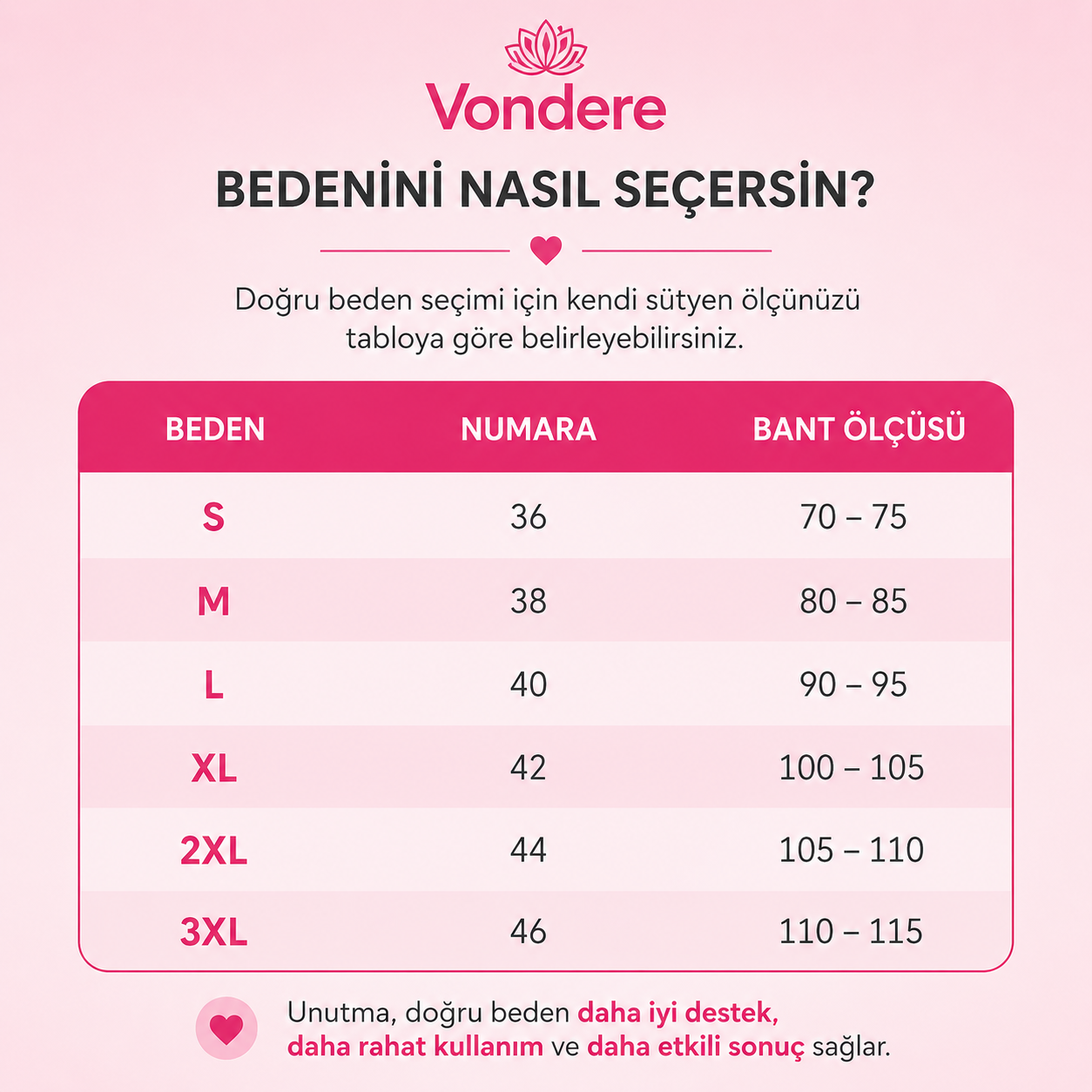 Vondere Toparlayıcı Südyen™