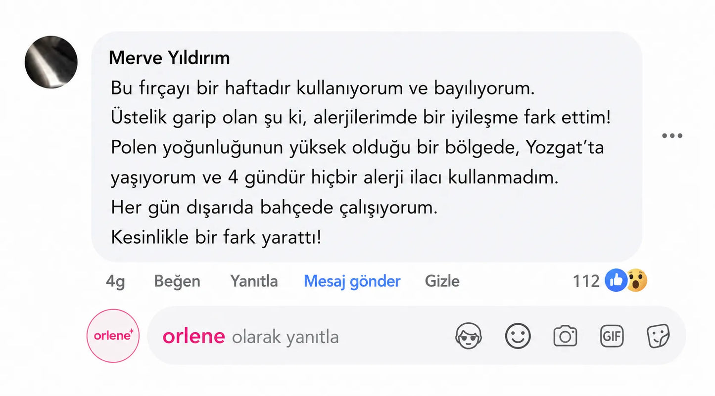 Orlene Masaj Fırçası™ - Rahatlatıcı Masaj Deneyimi